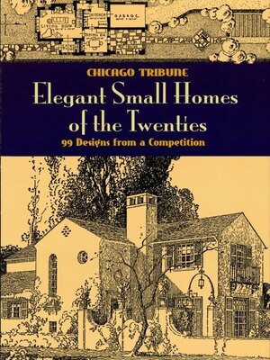 cover image of Elegant Small Homes of the Twenties